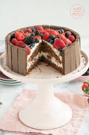 Schoko Beeren Torte Beeren Torte Torte Mit Mascarpone Backen