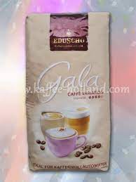 Eduscho gala no.1's expressive character comes from exquisite selection of fine arabica beans used for this coffee. Eduscho Gala Caffe Variation Restmenge Kaffee Holland