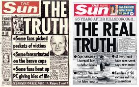 Fresh efforts to throw blame for the hillsborough disaster back at fans must be rejected in the wake of news. The Sun S Front Page On Hillsborough