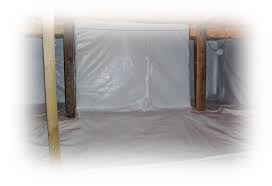 How do you decide what crawl space vapor barrier/ liner is best for your crawl space? Crawlspace Wrapping Services Keep Moisture Gas Out