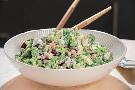 Sweet And Crunchy Broccoli Salad Giada Entertains Food Network Recipes Crunchy Broccoli Salad Broccoli Salad