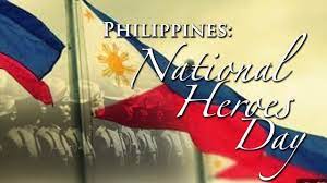 This day celebrate in honour of the national heroes,who filipino revolutionaries known as katipunan. Philippine National Heroes Day August 27 2012 Youtube