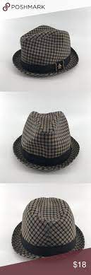 Original Penguin Plaid Fedora Hat Size L Xl Hat Sizes Original Penguin Fedora Hat