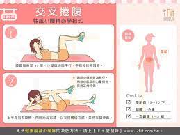 瘦運動 交叉捲腹 性感小腰精必學招式 health plan abdominal muscles ifit