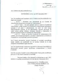 Sc_ cod unic de inregistrare_ numar de inregistrare la registrul comertului j_. LegislaÈ›ie Salina Turda