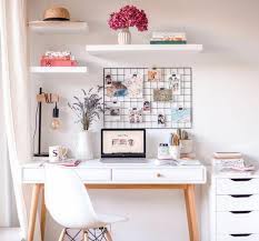 Study Desk Space Aesthetic Work Space Pretty Study Work Spaces Room Decor Desk Decor Motivation Home Office Decor Study Room Decor Home Office Design