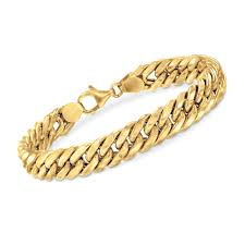 Maybe you would like to learn more about one of these? Italian 18kt Yellow Gold Cuban Link Bracelet Ross Simons