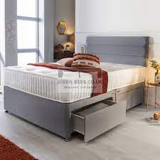 We are offer a wide range of options at very competitive prices as well as offering a best price guarantee for all our products. Benedict Modern Grey Divan With Spring Memory Mattress Guaranteed Cheapest Free Fast Delivery