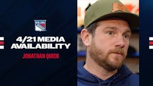 NYR 2025 Exit Day: Jonathan Quick Media Availability