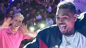 Limited edition team paul drop. Chris Brown Crashes Jake Paul House Party After Refusing Boxing Match Youtube
