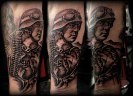 Its name is quite literal, as they were a dog used in germany to act as a shepherd, herding and protecting sheep. Traditional German Tattoos