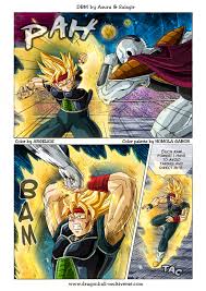 Dragon ball is the first series in akira toriyama's legendary manga and anime epic about son goku. New Work Its Rigor Super Saiyan V From Fan Manga Dragon Ball New Age By Rigor And His Design Of Ssj5 B Dragon Ball Dragon Ball Wallpapers Cartoon Network Art