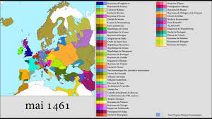 Here's territorial evolution of the year european countries from 1300 to 1400, every month. Europe 1400 1500 Youtube