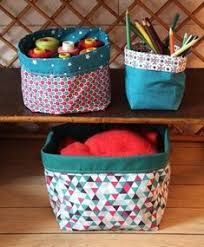 Tuto Le Panier En Tissu Je Fais Moi Meme Panier Tissu Tuto Panier Tissus Projets De Couture