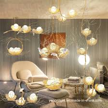 Niuyao 2 vivid bird pendants light, 32 height pendant lamp mounted lighting fixture ceiling light bird chandelier (bulb included) 440080. Home Lighting Modern Golden Bird S Nest Led Chandeliers Pendant Hanging Ceiling Light Fixtures Kisetsu System Co Jp