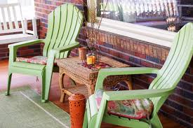 There are some gaps betweens the big stones. Diy Painted Furniture For Your Porch Cleverly Simple