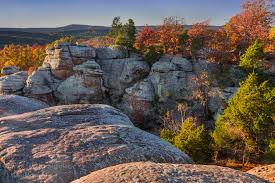 Rock formations and cliffs at garden of the gods — made of sandstone are about 320 — million years old. Garden Of The Gods Shawnee National Forest Illinois Mishmoments