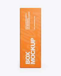 Download Paper Box Mockup In Box Mockups On Yellow Images Object Mockups PSD Mockup Templates