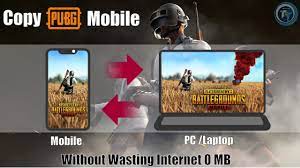 How To Copy Pubg Mobile From Android To Pc Without Wasting Internet Youtube