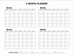 2019 Calendar 4 Months Per Page Printable Blank Calendar 2020 Calendar Printable Excel Calendar Template Monthly Calendar Template Monthly Calendar Printable