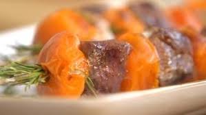 Recette Brochette De Magret Abricot Et Romarin Petits Plats En Equilibre Laurent Mariotte Petits Plats En Equilibre Recette Brochette Recettes De Cuisine