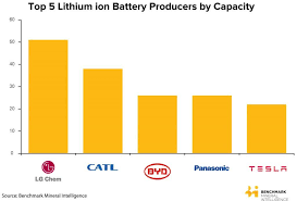 A Look At The Top 5 Lithium Ion Battery Manufacturers In