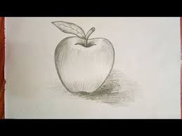 Free download 40 best quality easy still life drawing at getdrawings. Apple Sketch For Kids Youtube