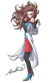 android 21 ドラゴンボール イラストレーター アニメ ヒロイン