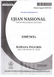 Download soal & jawaban usbn smp 2018/2019 lengkap. Naskah Soal Un Bahasa Inggris Smp 2020 Paket 1 Sch Paperplane