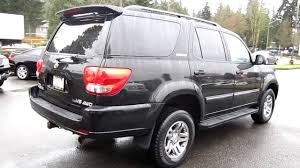 2006 toyota sequoia reviews and ratings utility 4d limited 4wd. 2006 Toyota Sequoia Limited 4wd Black Stock 13519a Walk Around Youtube