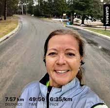 Wall sit challenge with stair runs