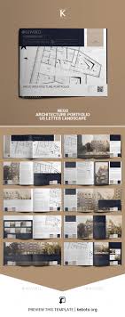 Landscape architecture portfolio by katherine nguyen. Nego Architecture Portfolio Us Letter Landscape By Keboto Graphicriver