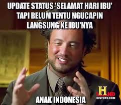 Meme Meme Lucu Buat Abg Yang Cuma Ucapkan Hari Ibu Di Facebook Merdeka Com