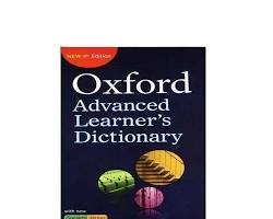 Image of Oxford Advanced Learners Dictionary 10th Edition Navy Blue