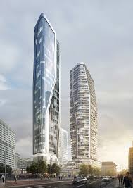 Unstudio Wins Architectural Competition For Deutsche Bank Site Revival In Frankfurt Edificios Modernos Torre Arquitectura Y Edificios