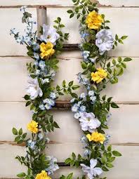 Excited To Share This Item From My Etsy Shop Vining Floral Ladder Vine And Flower Arrangement Farmhou Flower Arrangements Faux Flowers Floral Arrangements