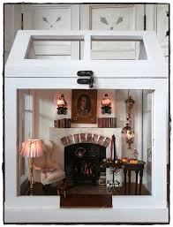 Herrenzimmer Men S Room Miniature Rooms Miniature Houses Room Box Miniatures