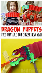 We've got a huge collection and it's constantly growing! Chinese New Year Craft Dragon Puppet Printable