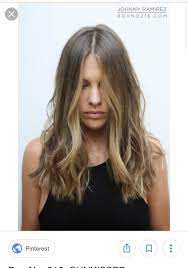 Front View Face Frame Hair Styles Light Hair Sunkissed Hair Brunette