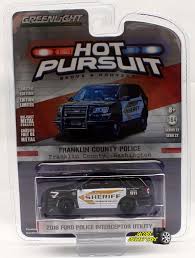 1 64 Greenlight Hot Pursuit Series 22 2016 Ford Police Interceptor Utility Greenlight Ford Ford Police Police Toy Police Cars