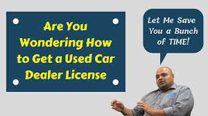 Updated steps on how to get a texas dealer license using txdmv's online elicensing portal. How To Get A Car Dealer S License In California Youtube