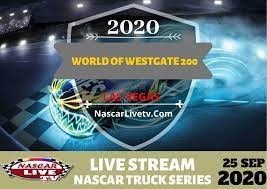 Watch your favourite drivers who are fighting to earn the 2018 title of camping truck series. Nascar Truck Series World Of Westgate 200 Live Stream 2020