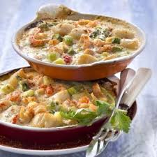 Gratin D Asperges Noix De St Jacques Et Crevettes Recettes De Cuisine Gratin D Asperges Recette