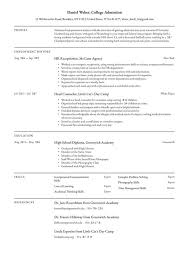 How to format your cv. College Admissions Resume Examples Writing Tips 2021 Free Guide