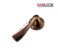 European Style Front Door Hardware Silver/Gold/Copper Plating Aluminium  Alloy Handle