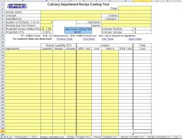 Excel Recipe Template For Chefs Chefs Resources Recipe Template Recipe Cards Template Recipe Cards
