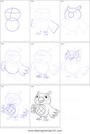 How To Draw Blathers From Animal Crossing Printable Drawing Sheet By Drawingtutorials101 Com Animal Crossing Characters Drawing Sheet Animal Crossing