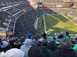 lincoln financial field section 209 home of philadelphia