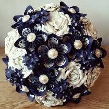 Beautiful Alternative Paper Flower Bouquets Bespoke Custom Inspirational Design Bridal Anav Diy Bridal Bouquet Diy Wedding Bouquet Blue Wedding Bridal Bouquets