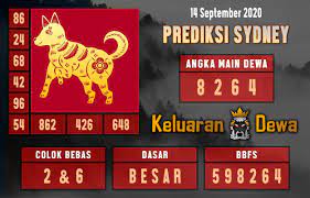 Prediksi Keluaran Sydney Senin 14 September 2020 Terjitu Sydney Permainan Angka Desember